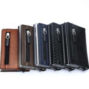Men's Leather Card Holder Set