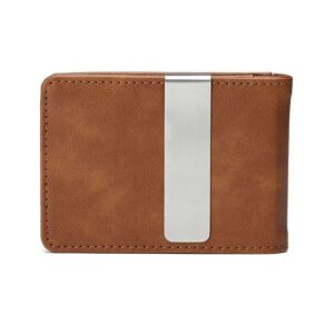 Leather Money Clip Wallet