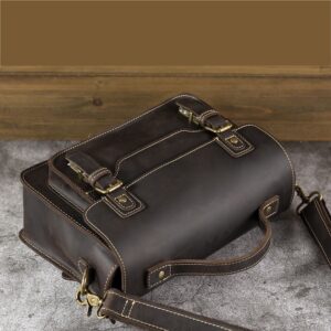 Leather Messenger Bag