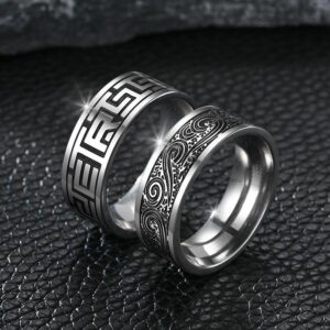 Viking Pattern Ring