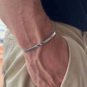 Minimalist Silver Bracelet